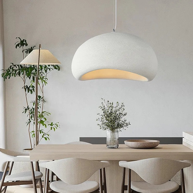 Nordic Living Room Oval Resin Chandelier Lamp