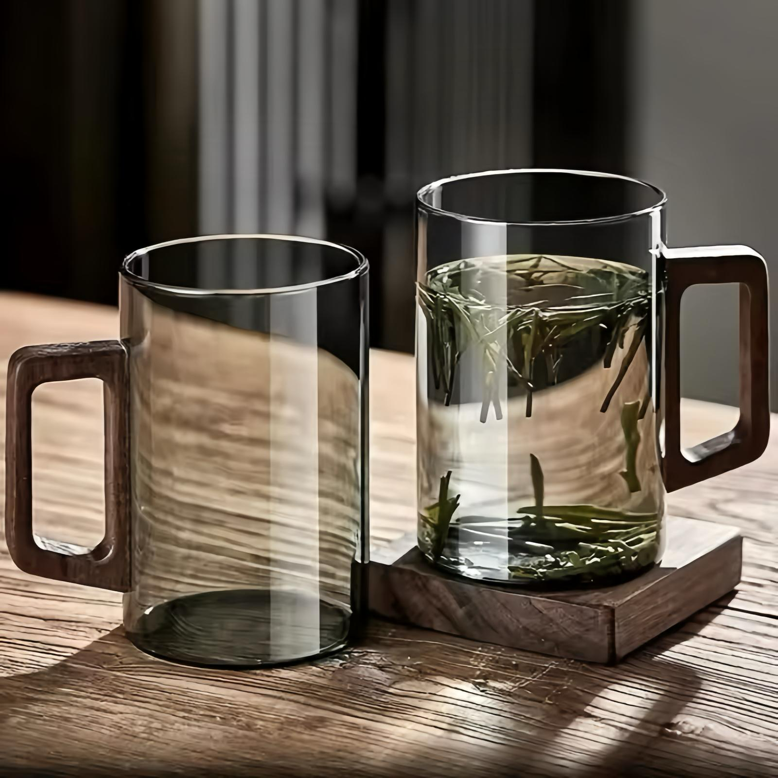The Modern Artisan™ 400ml Borosilicate Glass Cup