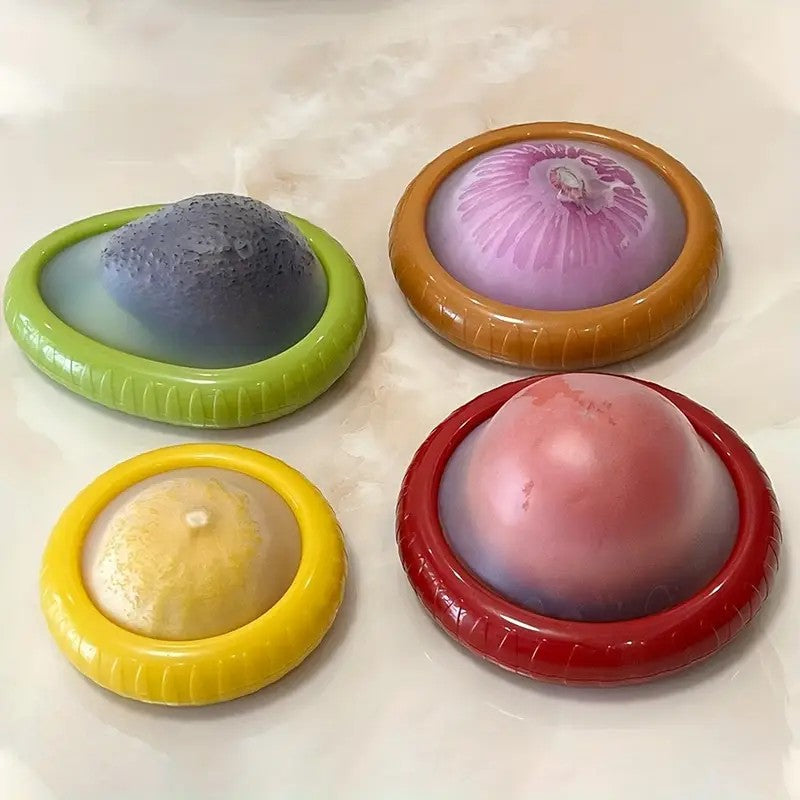 Reusable Fruit & Vegetable Containers – Space-Saving Fridge Storage Set