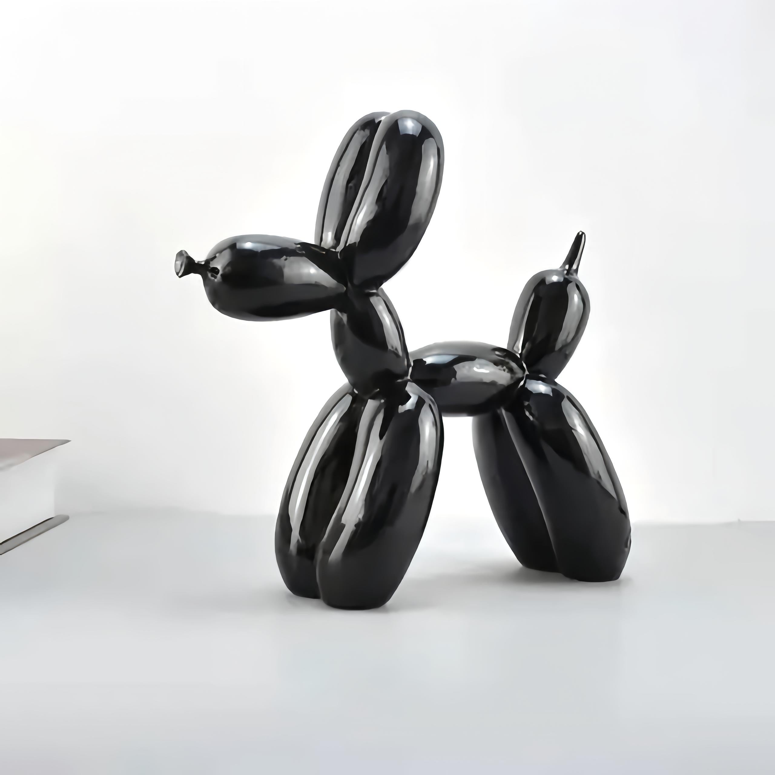 Resin Balloon Dog Statue Figurine