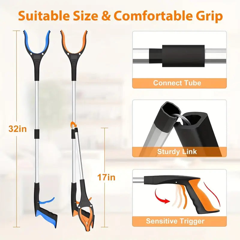 Foldable Litter Picker Grabber Tool