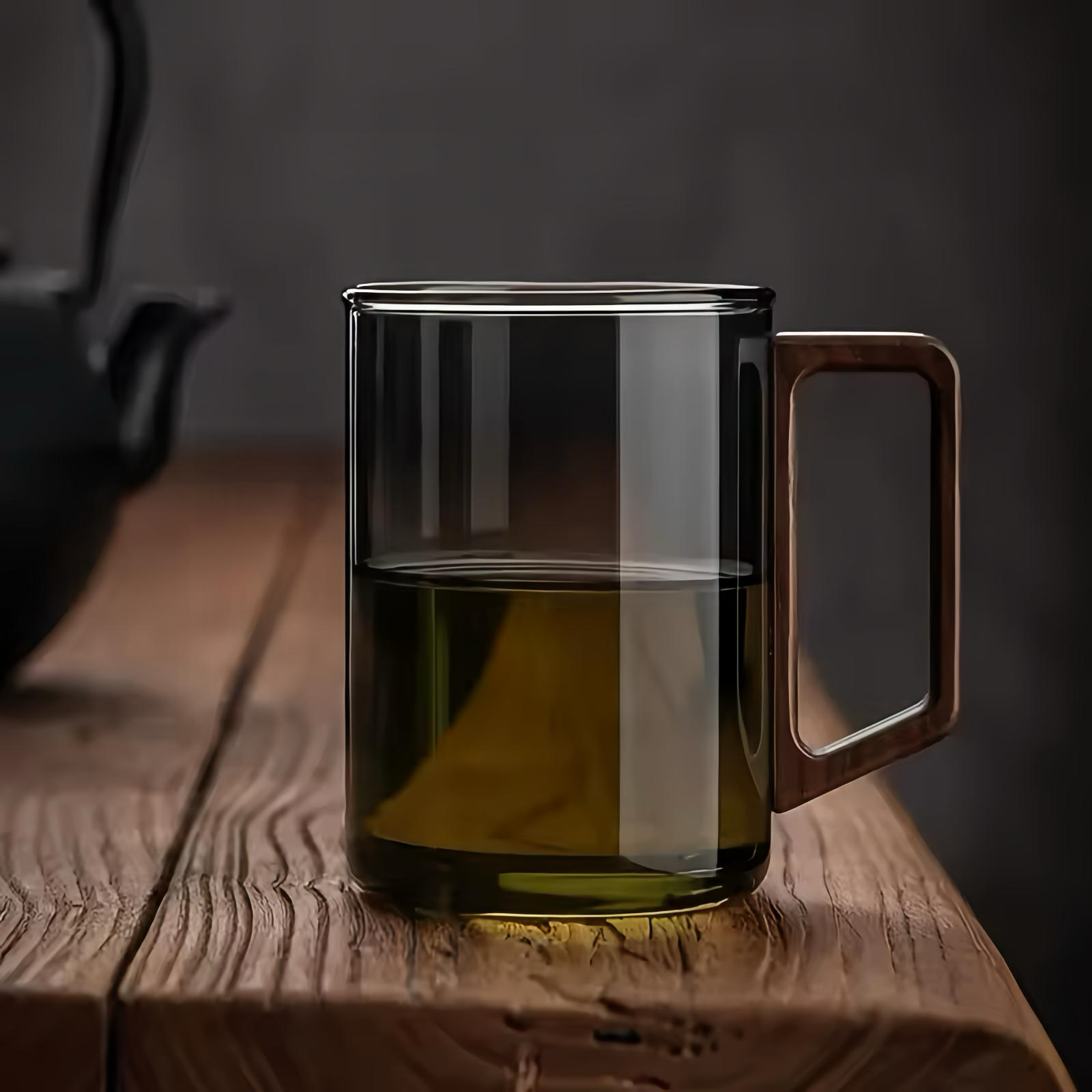 The Modern Artisan™ 400ml Borosilicate Glass Cup