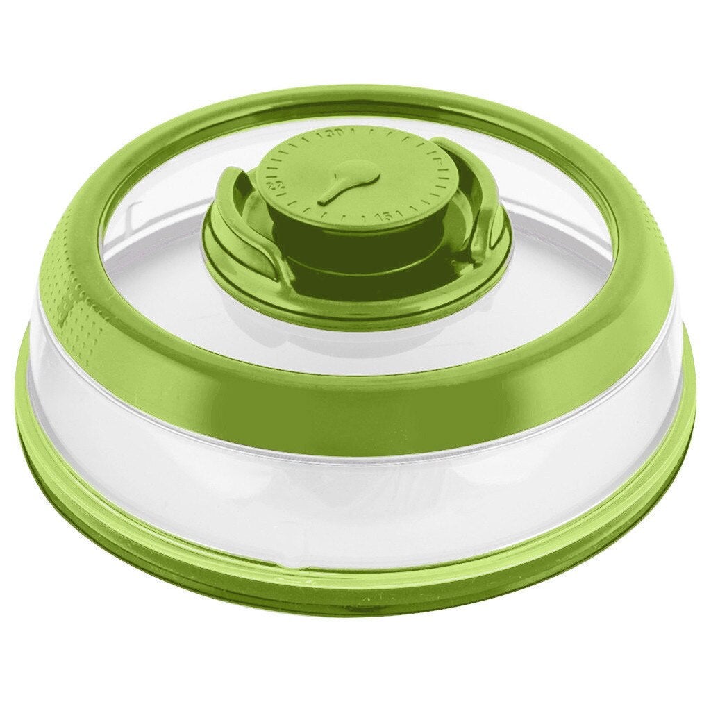 Vacuum Food Seal Cover With Time Scale - Freshness Keeper for Leftovers & Produce