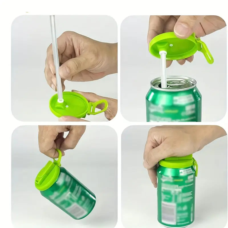 Portable Soda Silicone Straw