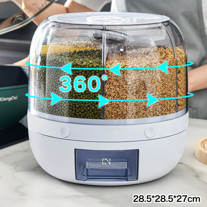 Sealed Grain Storage Box