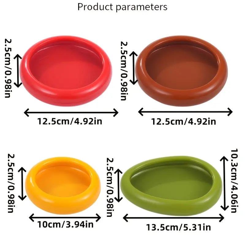 Reusable Fruit & Vegetable Containers – Space-Saving Fridge Storage Set