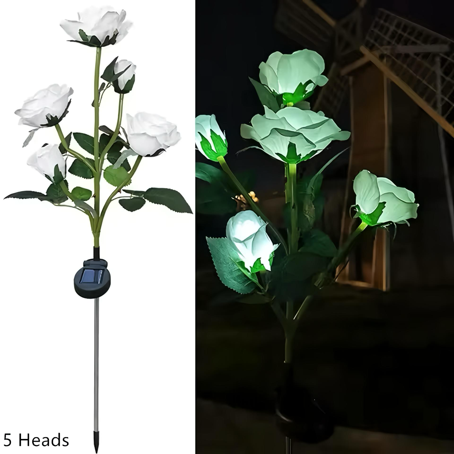 Solar Rose Garden Lights