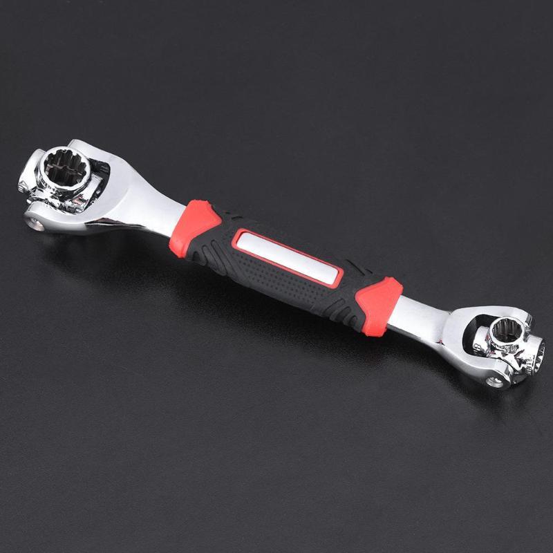 48-in-1 Universal Socket Wrench – Multifunction Tool with 360° Rotating Head for Home & Car Repair