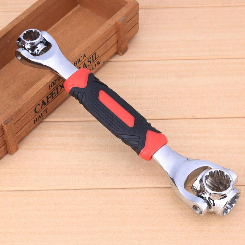 48-in-1 Universal Socket Wrench – Multifunction Tool with 360° Rotating Head for Home & Car Repair