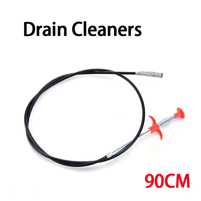 Flexible Bendable Grabber Tool with 4 Claws – Drain Clog Remover for Kitchen Sinks, Toilets, and Home Use