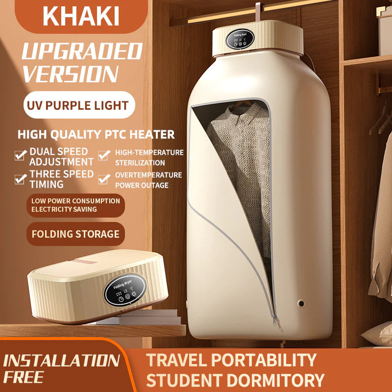 Portable Electric Clothes Dryer – Foldable & Fast Drying
