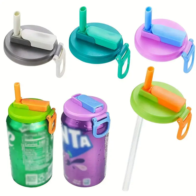 Portable Soda Silicone Straw