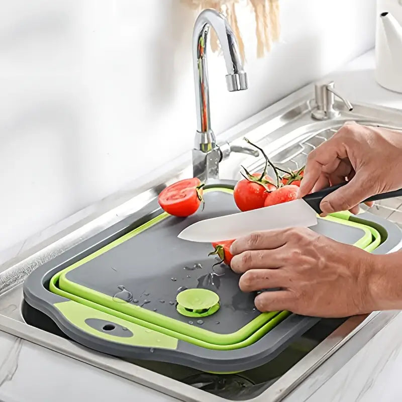 Multifunctional Folding Kitchen Sink Chopping Board