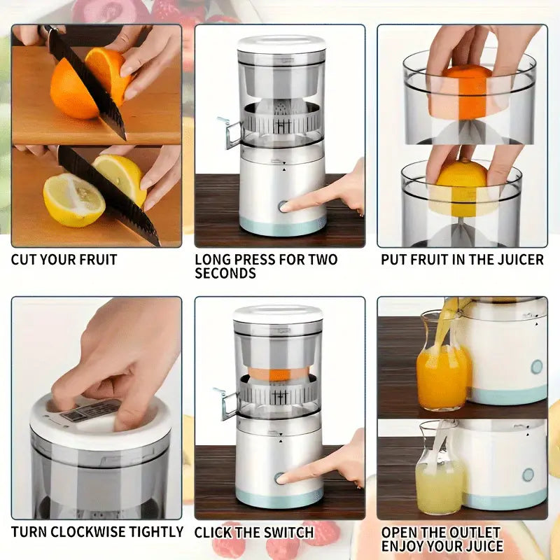 Compact USB Charging Juice Blender – Portable Fruit Juicer for Smoothies & Drinks