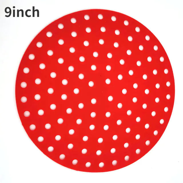 Reusable Silicone Baking Pan for Air Fryer (Square/Round)
