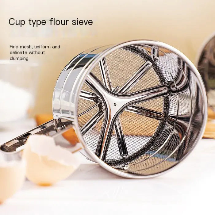 Stainless Steel Handheld Flour Sieve