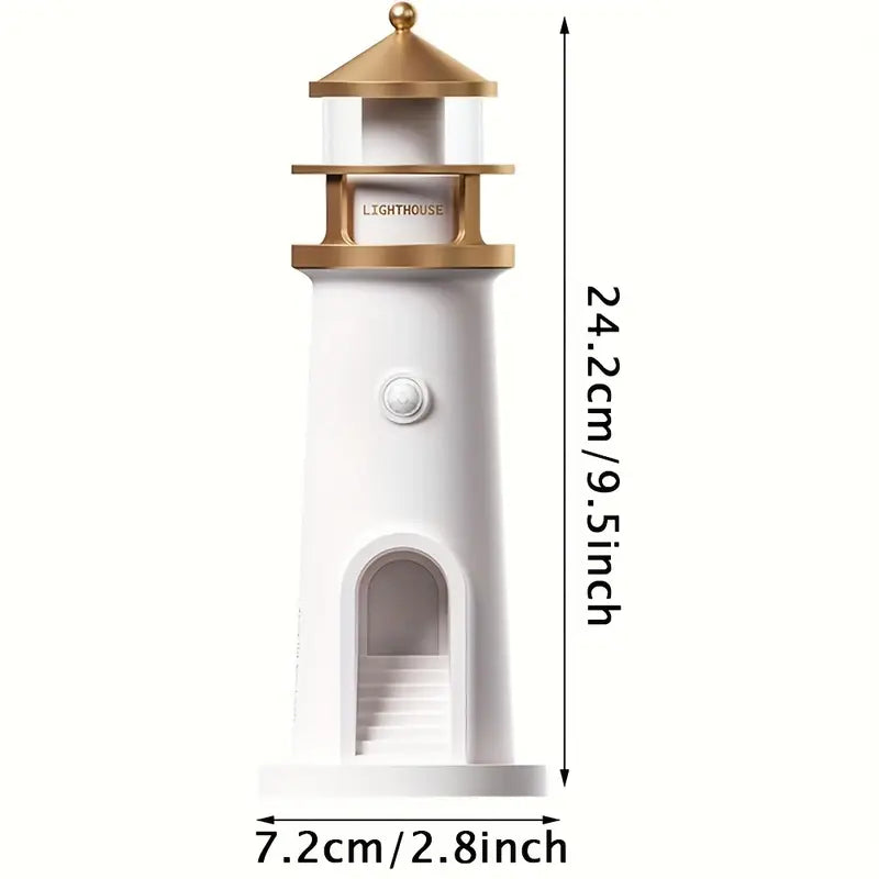 Moon Projection Lighthouse Night Light