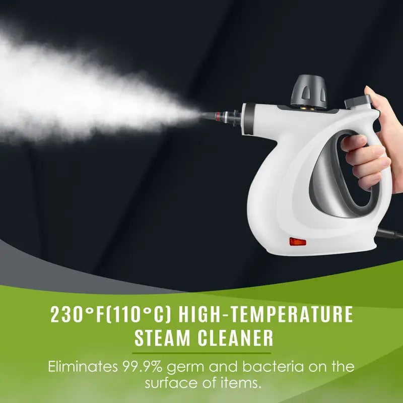 High-Pressure Handheld Steam Cleaner – Deep, Chemical-Free Multipurpose Cleaning