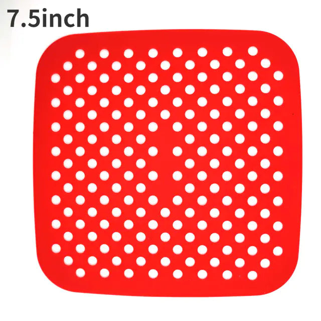 Reusable Silicone Baking Pan for Air Fryer (Square/Round)