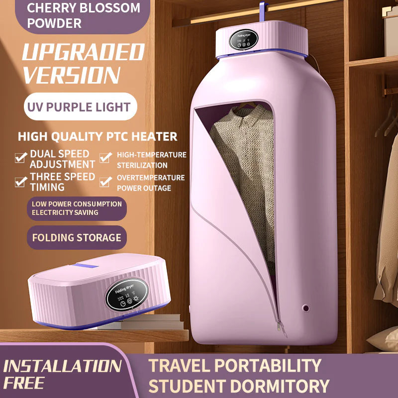 Portable Electric Clothes Dryer – Foldable & Fast Drying