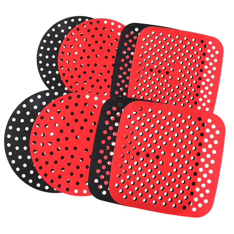 Reusable Silicone Baking Pan for Air Fryer (Square/Round)