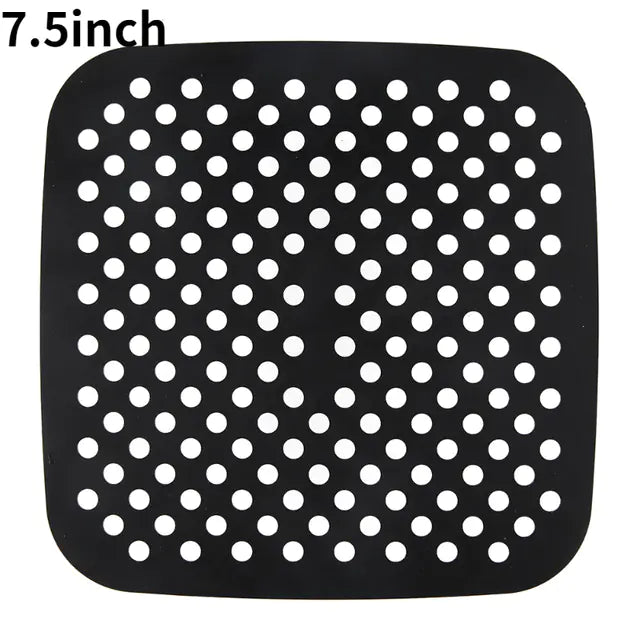Reusable Silicone Baking Pan for Air Fryer (Square/Round)