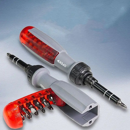 10 in 1 Multi-Angle Ratchet Screwdriver