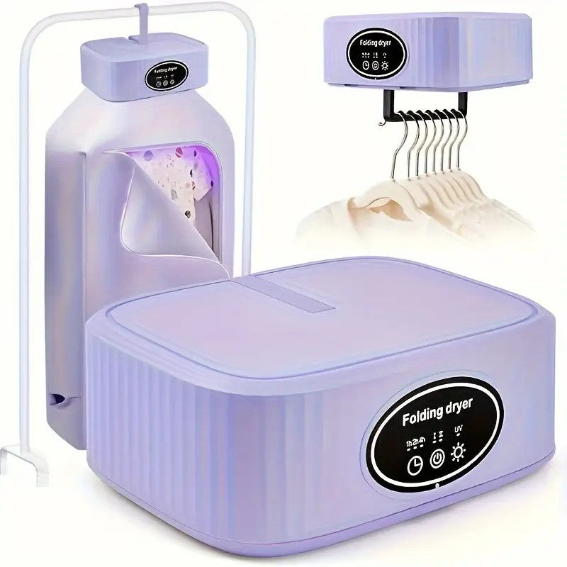 Portable Electric Clothes Dryer – Foldable &amp; Fast Drying