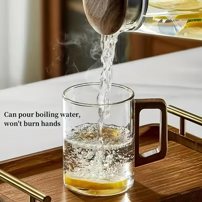 The Modern Artisan™ 400ml Borosilicate Glass Cup
