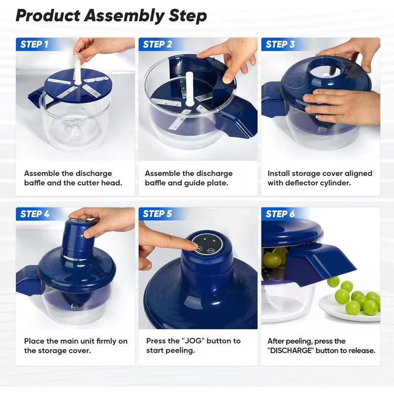 Electric Fruit and Vegetable Peeler Machine