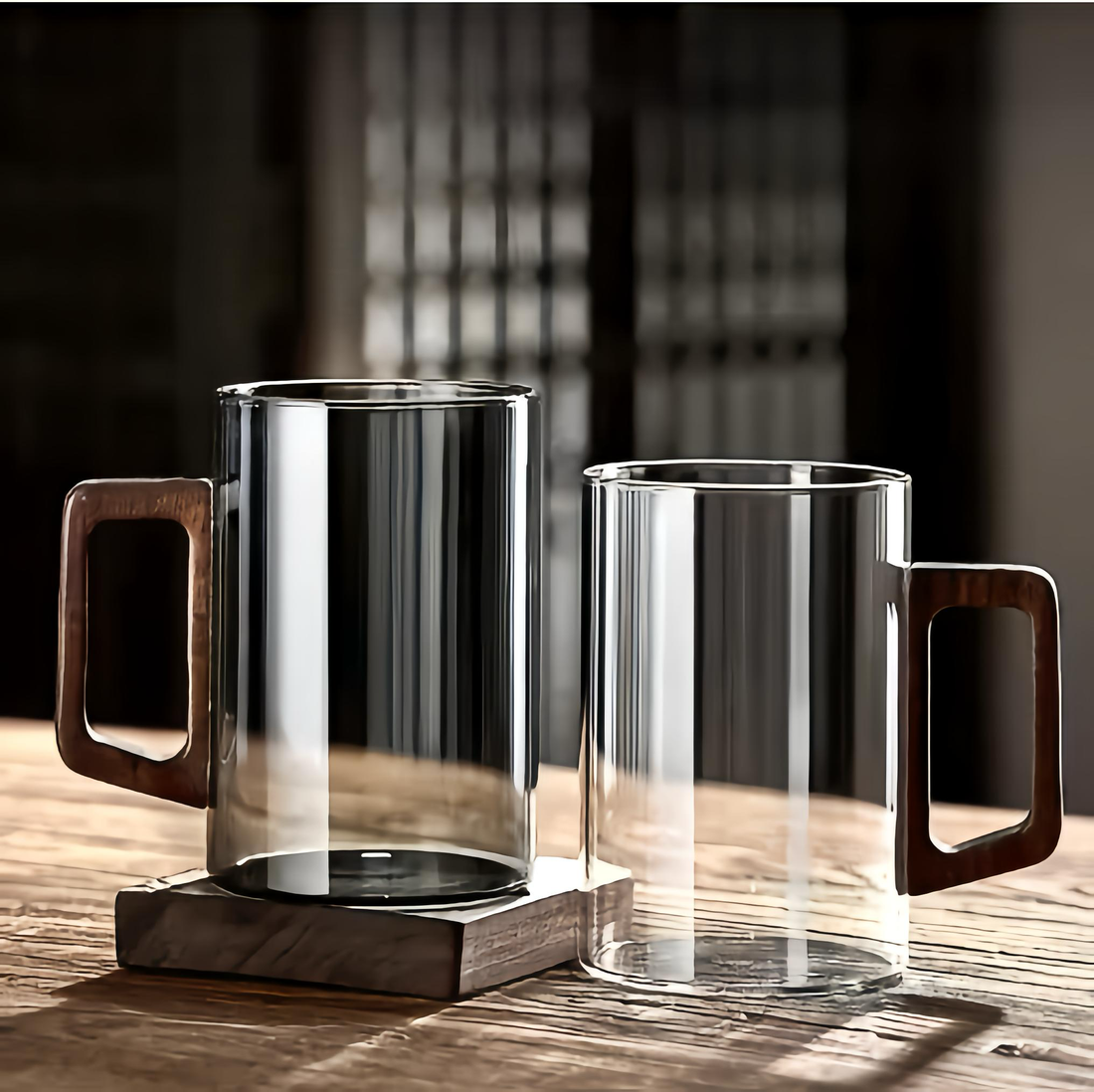 The Modern Artisan™ 400ml Borosilicate Glass Cup