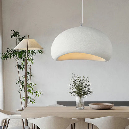 Nordic Living Room Oval Resin Chandelier Lamp