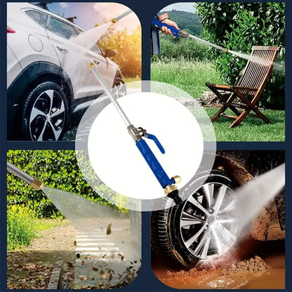 High Pressure Power Washer Wand For Garden Hose With Jet Nozzle And Fan Nozzle Hydro Jet Power Sprayer For Car Washing Or Garden Cleaning Made Of Durable Metal