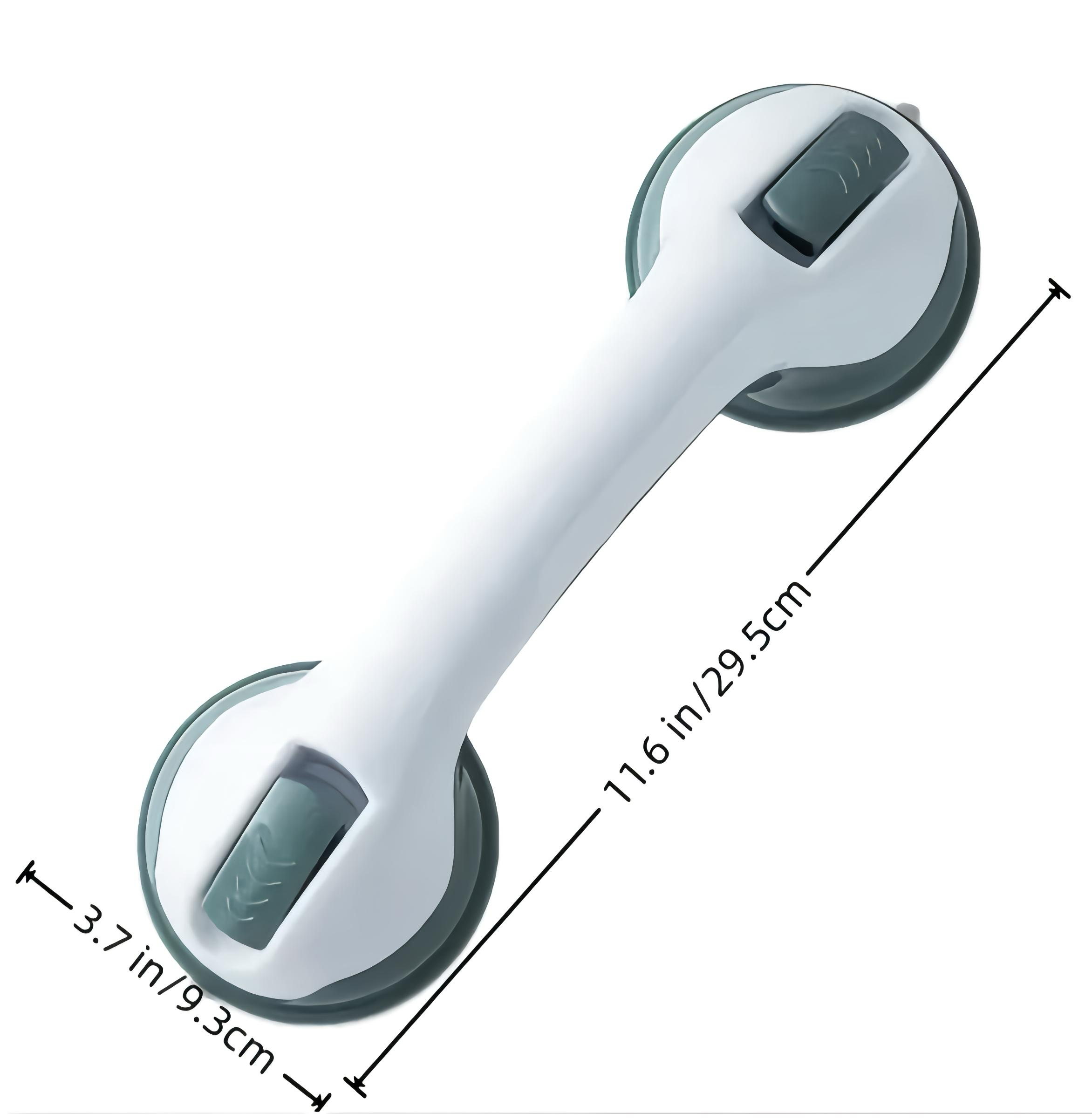 Ultra Grip Suction Shower Handle Grab Bar for Bathroom Safety Support