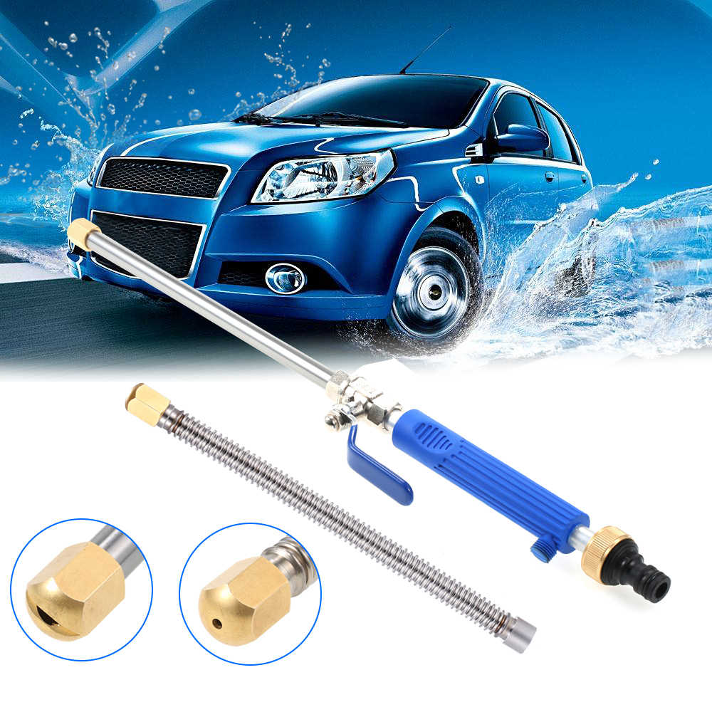 High-Pressure Water Spray Gun with Hose and Adjustable Nozzle for Car and Garden Cleaning