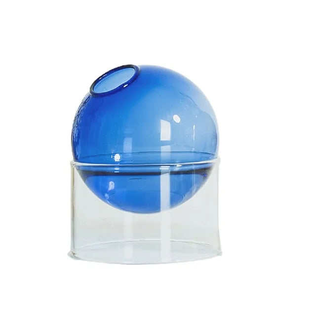 Elegant Hydroponic Glass Vase Stylish Plant Holder for Soil Free Growing