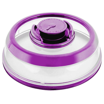 Vacuum Food Seal Cover With Time Scale - Freshness Keeper for Leftovers &amp; Produce