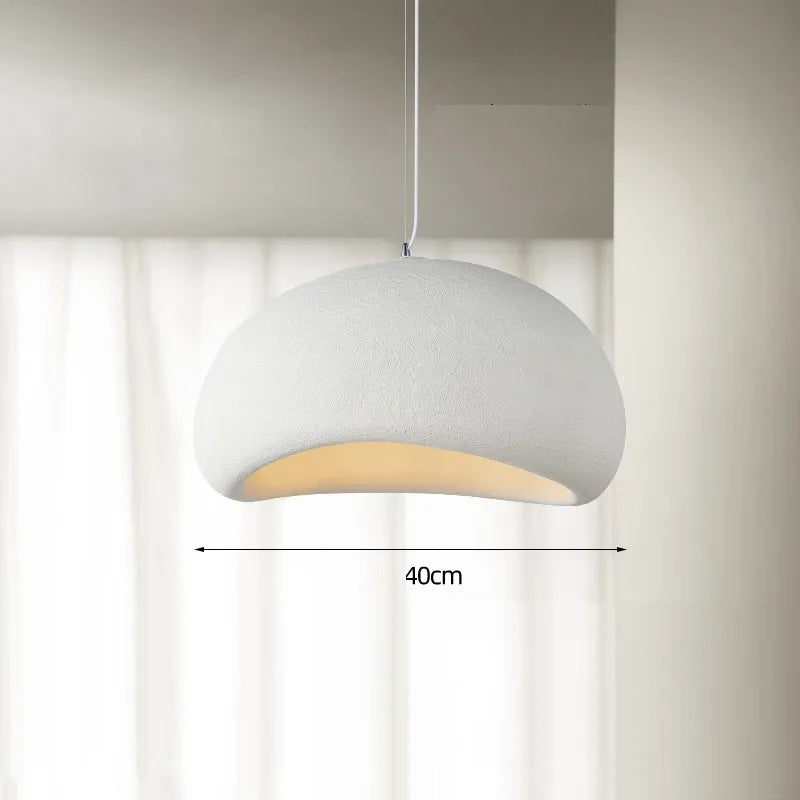 Nordic Living Room Oval Resin Chandelier Lamp