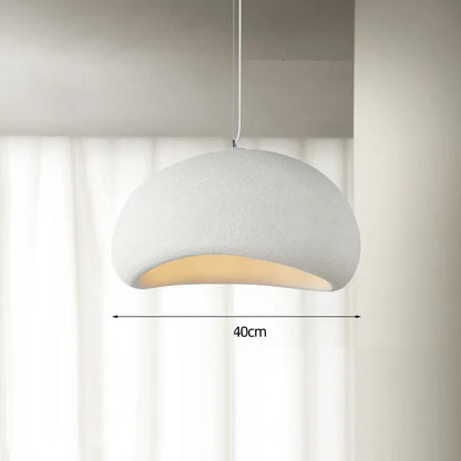 Nordic Living Room Oval Resin Chandelier Lamp