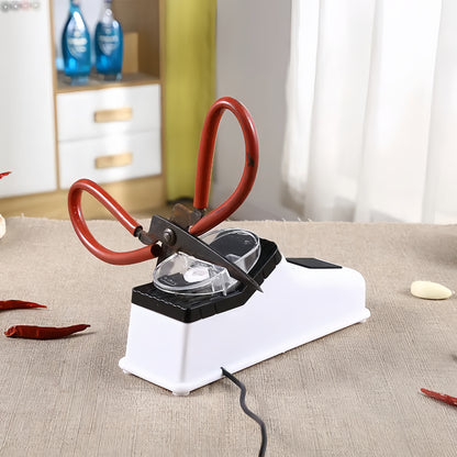 Rechargeable Electric Knife Sharpener - Automatic and Fast Sharpening for Kitchen Knives and Scissors