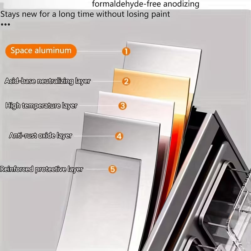 Kitchen Spice Rack Wall Mount Hanging Seasoning Box Over Stove Hanging Shelf Seasoning Jar Organizer For Sugar Salt Pepper