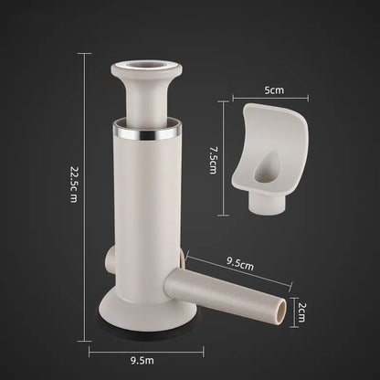 Sausage Stuffing Machine, Stainless Steel Homemade Sausage Machine Vertical Meat Stuffing Kitchen Machine for Meat Shrimp