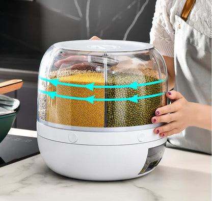 Sealed Grain Storage Box