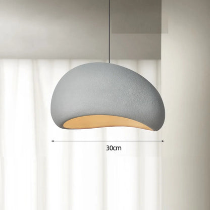 Nordic Living Room Oval Resin Chandelier Lamp