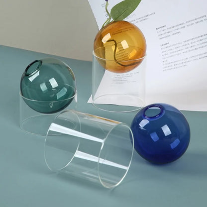 Elegant Hydroponic Glass Vase Stylish Plant Holder for Soil Free Growing