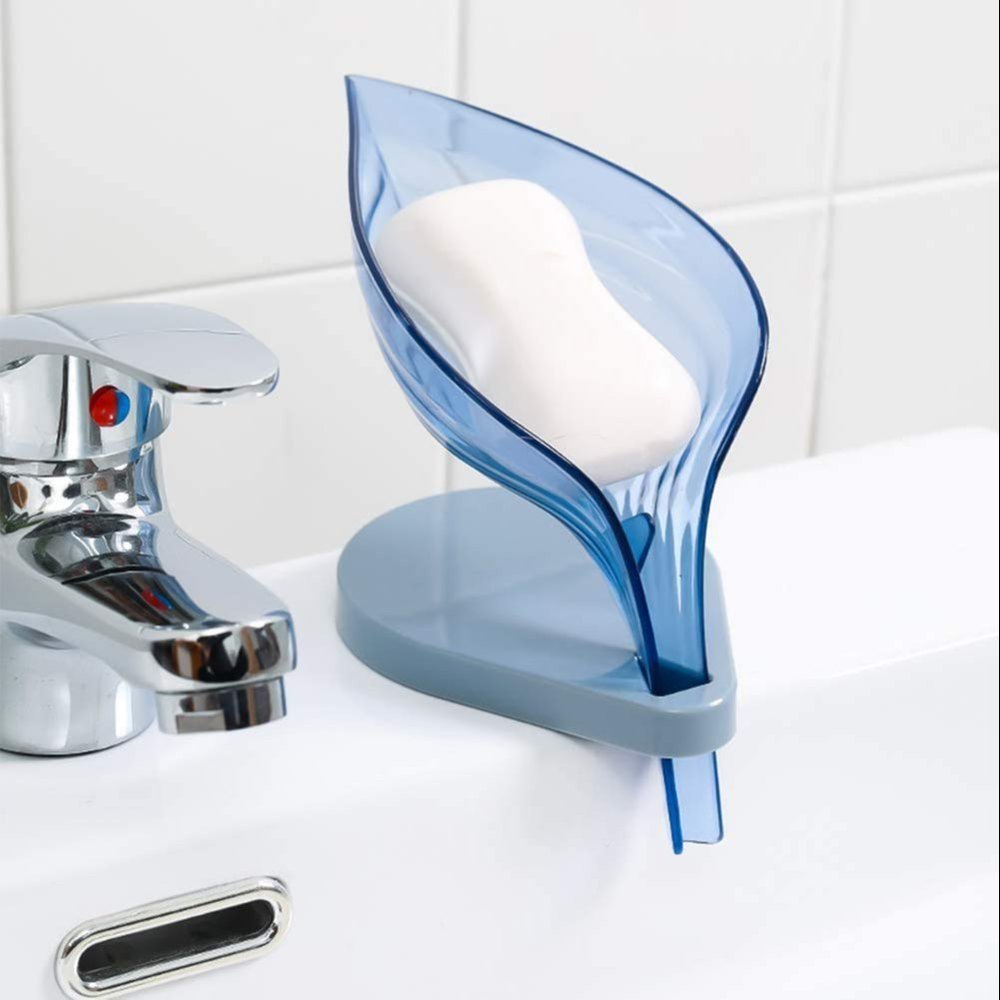 Leaf Shape Bathroom Soap Holder Case