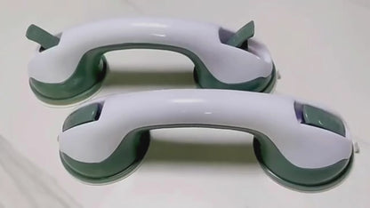 Ultra Grip Suction Shower Handle Grab Bar for Bathroom Safety Support