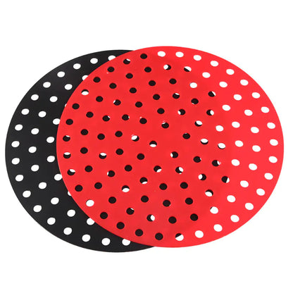 Reusable Silicone Baking Pan for Air Fryer (Square/Round)